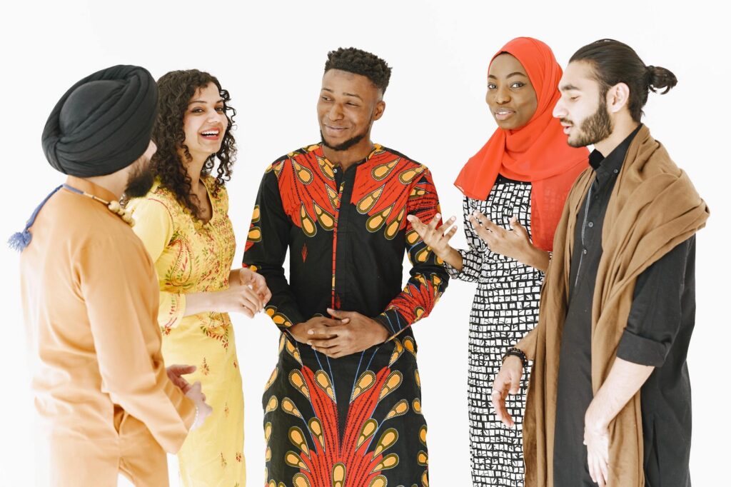 diverse community art project