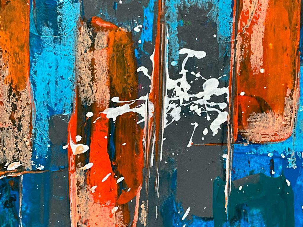 contemporary mixed media art