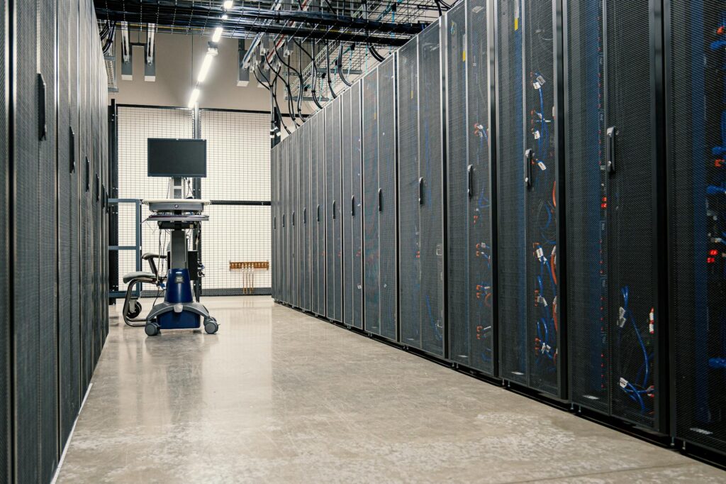 AI data center rural landscape